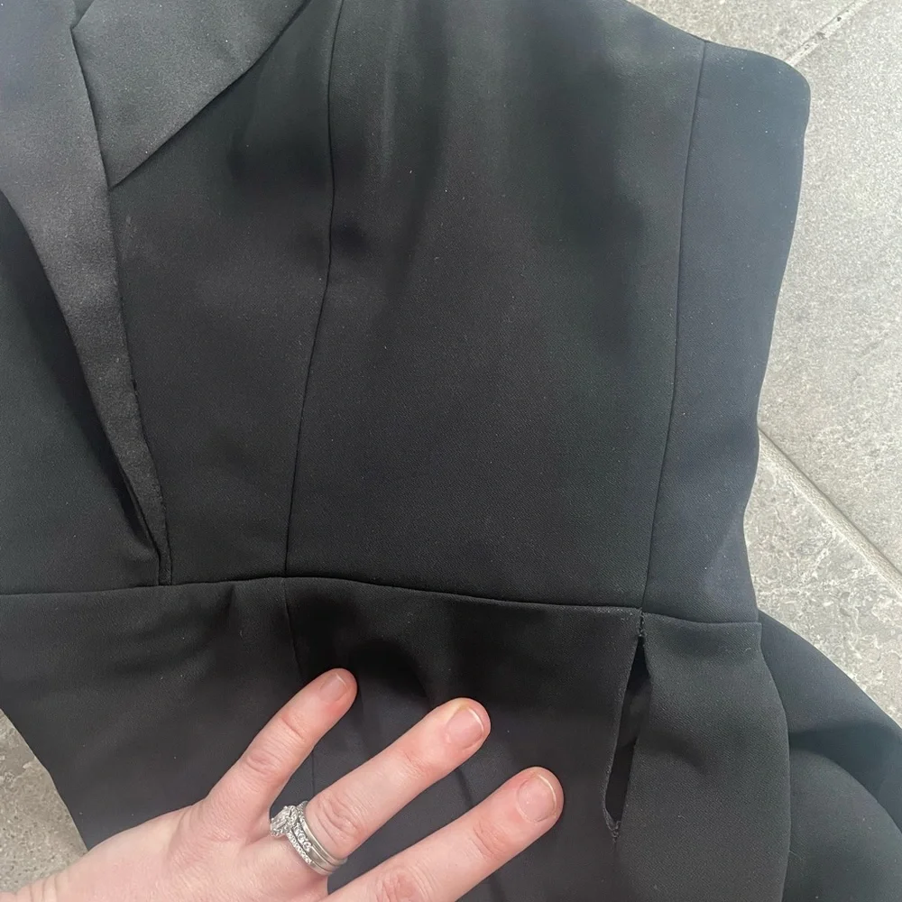 Jay Godfrey Tinsley Tuxedo Dress - Picture 13 of 14